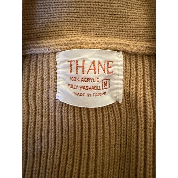 Vintage Thane Cardigan Sweater Men’s Medium Women’s Large Grandpa Chunky Knit - Picture 5 of 6